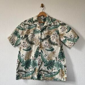 vintage Aloha Republic tropical Hawaiian shirt 21x28”